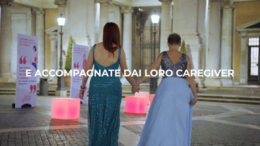 Sono una donna con carcinoma #metastabile- Sfilata pazienti e caregiver Campidoglio 13/10/2023