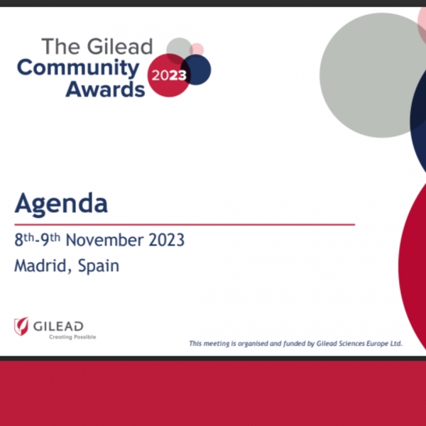 Gilead Community Award- Madrid