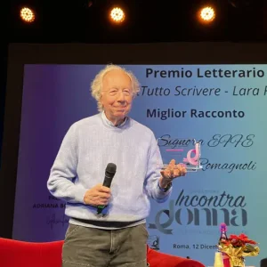 Cerimonia premiazione "SopratTutto Scrivere" Lara Facondi