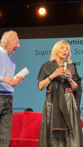 Cerimonia premiazione "SopratTutto Scrivere" Lara Facondi