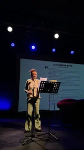 Cerimonia premiazione "SopratTutto Scrivere" Lara Facondi