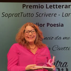 Cerimonia premiazione "SopratTutto Scrivere" Lara Facondi