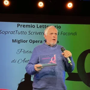 Cerimonia premiazione "SopratTutto Scrivere" Lara Facondi