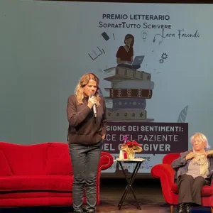 Cerimonia premiazione "SopratTutto Scrivere" Lara Facondi