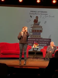 Cerimonia premiazione "SopratTutto Scrivere" Lara Facondi