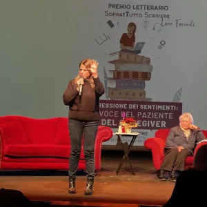 Cerimonia premiazione "SopratTutto Scrivere" Lara Facondi