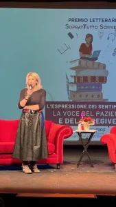 Cerimonia premiazione "SopratTutto Scrivere" Lara Facondi