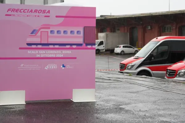 Logo FrecciaRosa- Scalo San Lorenzo 21 ottobre