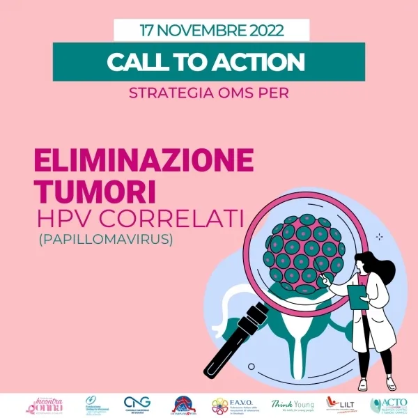 COMUNICATO STAMPA – Convegno per rilanciare il Manifesto 2020, per l’eliminazione dei tumori HPV correlati