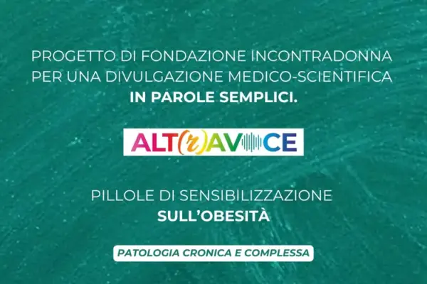 Logo ALTR(r)AVOCE - L'obesità è una malattia cronica e complessa EP.1