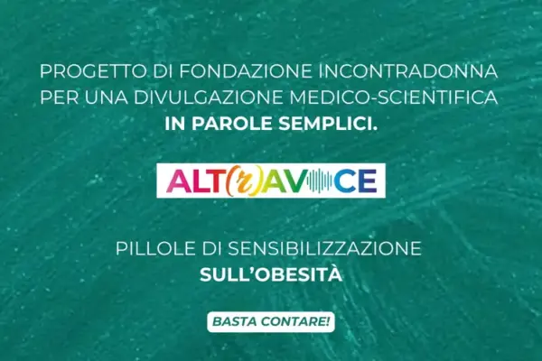 Logo ALTR(r)AVOCE - L'obesità è una malattia cronica e complessa EP.2
