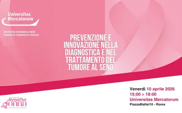 Logo PREVENZIONE E INNOVAZIONE NELLA DIAGNOSTICA E NEL TRATTAMENTO DEL TUMORE AL SENO - 10 aprile 2026