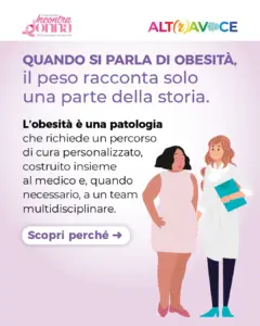 ALT(r)AVOCE 2026 – Quando si parla di obesità, il peso racconta solo una parte della storia.