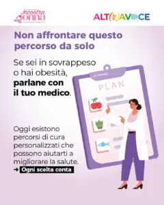 ALT(r)AVOCE 2026 – Quando si parla di obesità, il peso racconta solo una parte della storia.