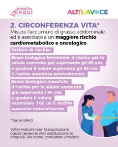 ALT(r)AVOCE 2026 – Obesità e sovrappeso: conoscere i propri valori è un primo passo