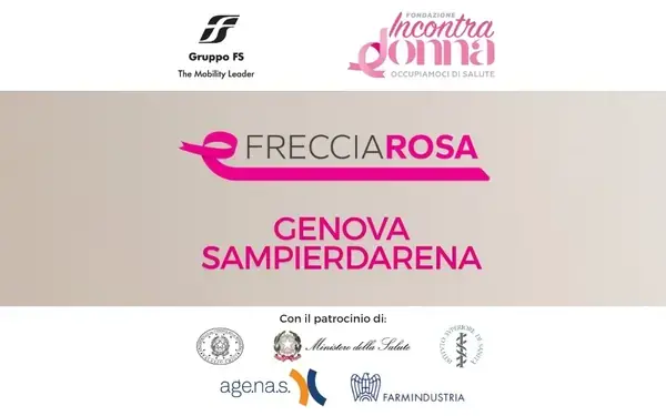 Logo FrecciaRosa 2026 - Genova Sampierdarena 30 ottobre