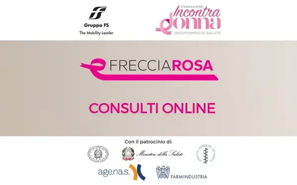 Logo FrecciaRosa 2026- Prenotazione consulti online